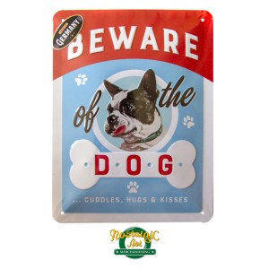 26209 Metal Plate 15x20sm - Beware of The Dog